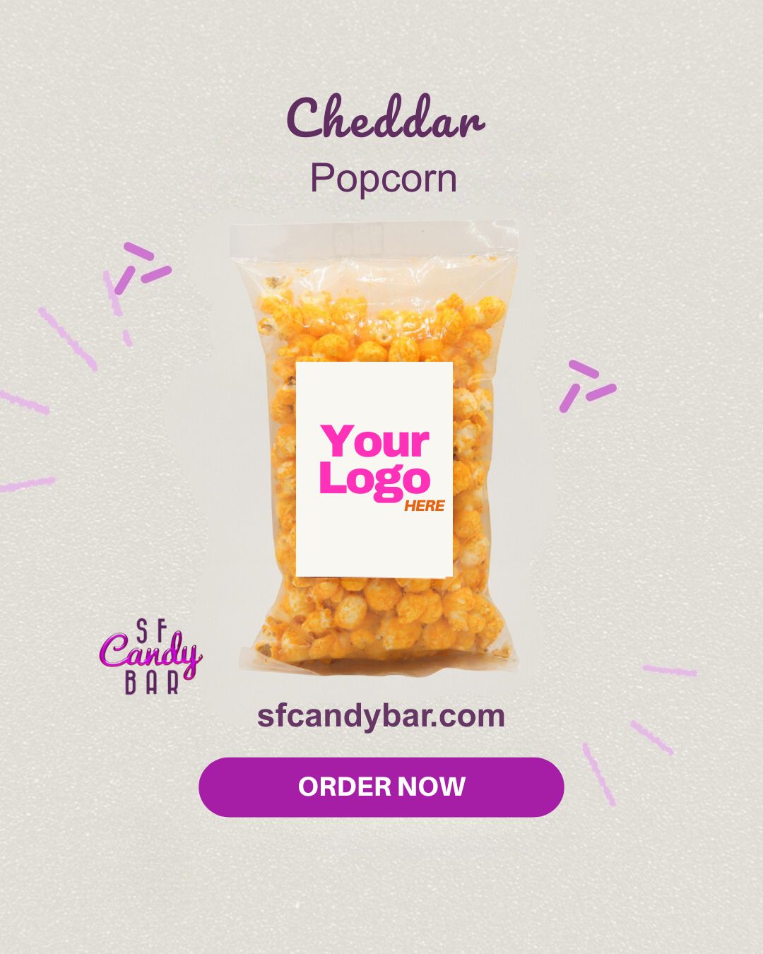 Cheddar Cheese Popcorn